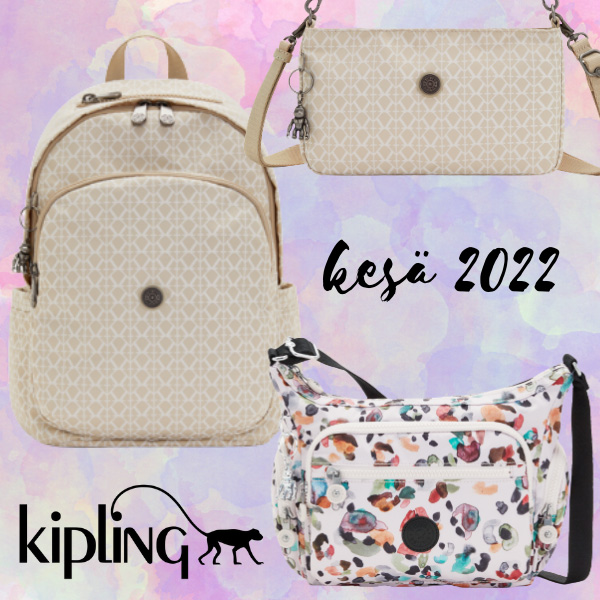 Kipling käsilaukut ja reput kesä 2022 NT-Box Oy