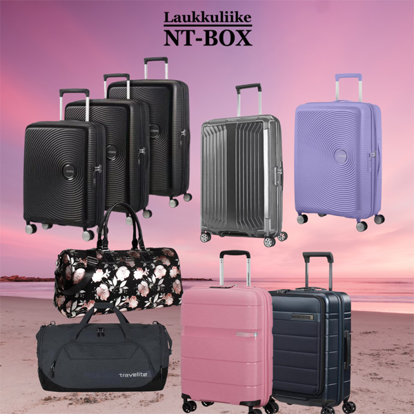 NT-Box matkalaukut ja matkakassit