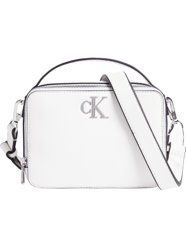 Calvin Klein minimal monogram camera bag