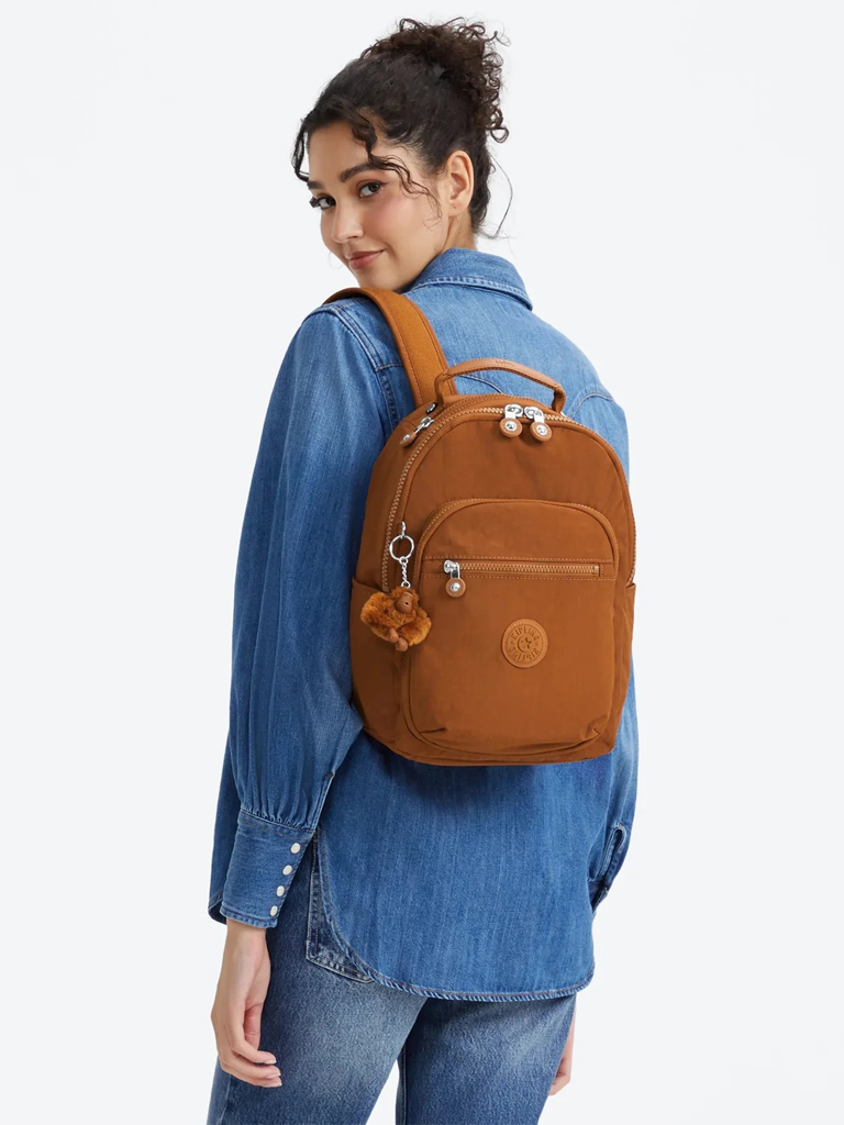 Kipling Seoul S kangasreppu Mokka