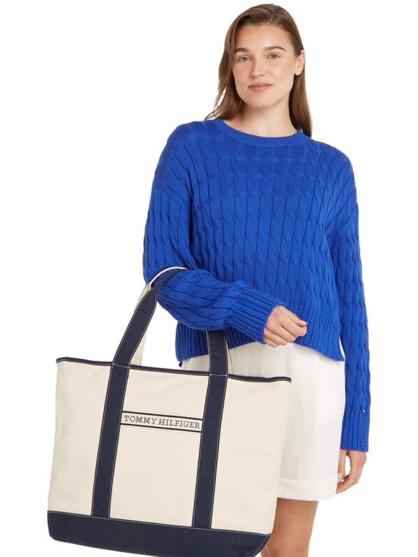 Tommy Hilfiger Summer Tote vaalea